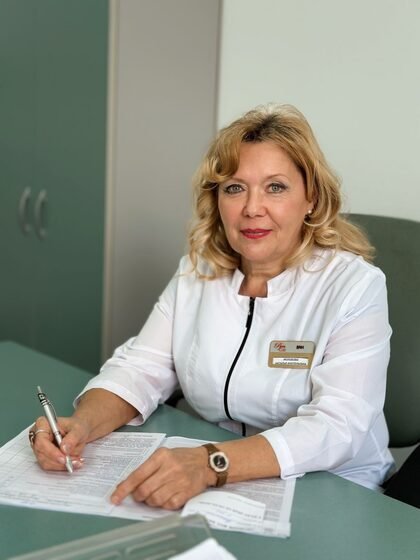 Жолобова Наталья Анатольевна — врач-невролог, стаж 34 года, санаторий «Русь»